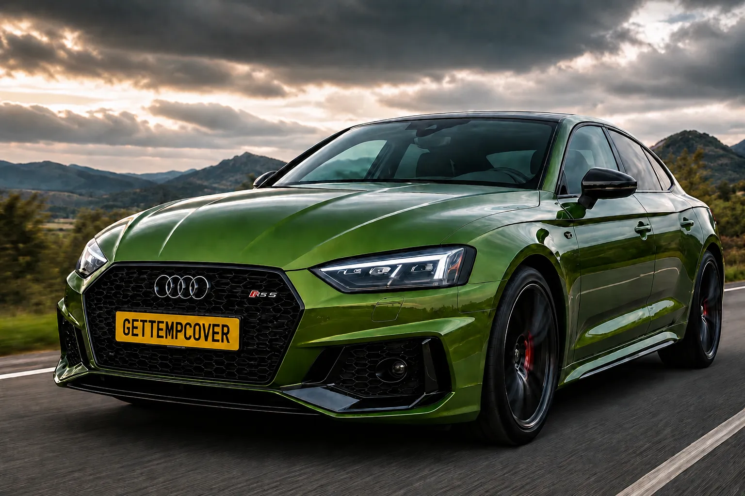 Performance car temporary insurance